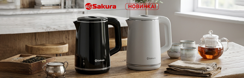 SA-2195BK / SA-2195W, чайник электрический